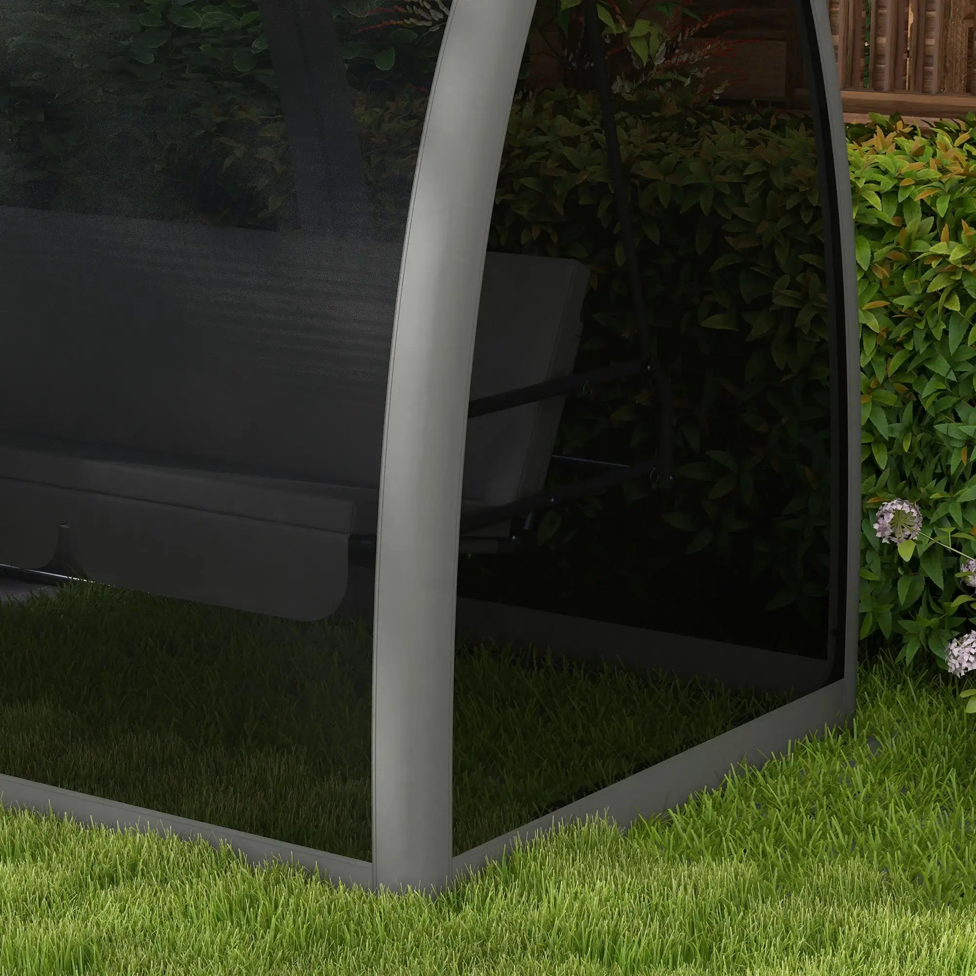 Садовые качели Outsunny 84A-063V01CG (Dark Grey) - 5