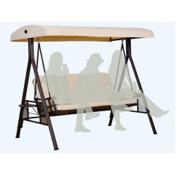 Садовые качели Outsunny 84A-068 (Beige) Thumb