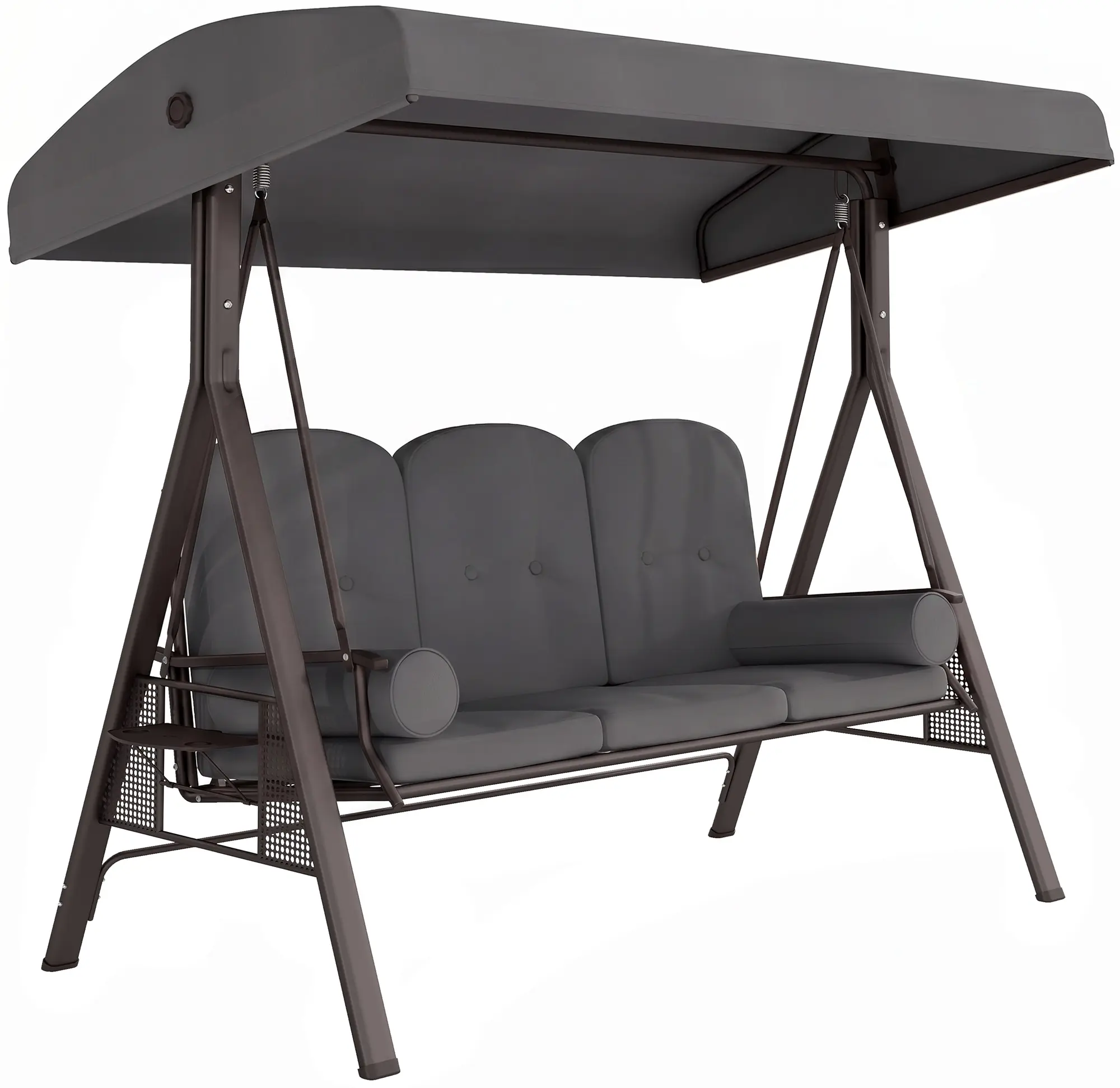 Leagan de gradina Outsunny 84A-069V70 (Grey/Brown) - 2