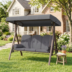 Leagan de gradina Outsunny 84A-069V70 (Grey/Brown)