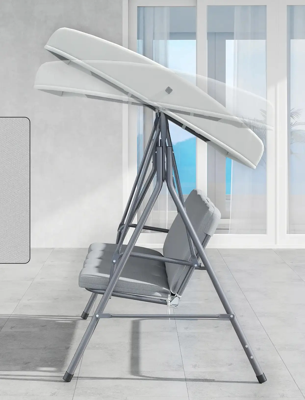 Садовые качели Outsunny 84A-101V01GY (Light Grey)