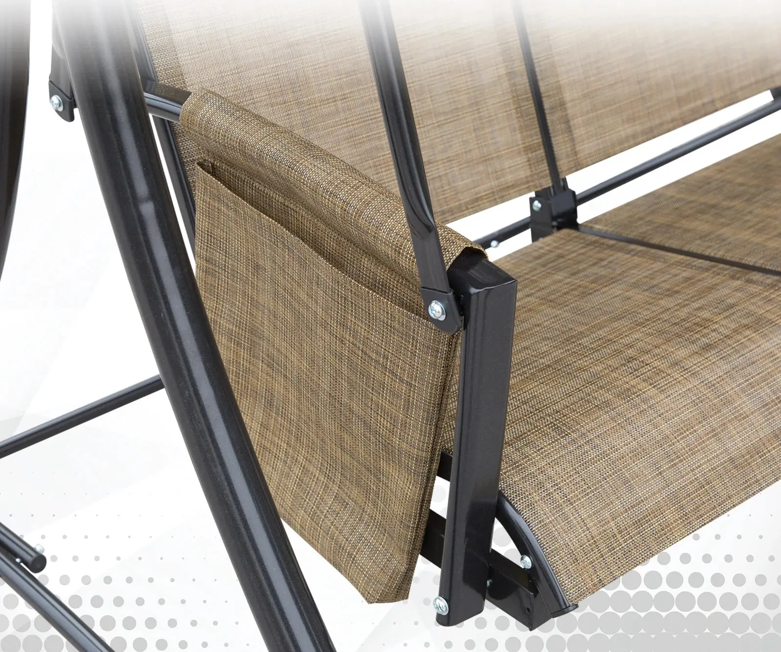 Садовые качели Outsunny 84A-110V01 (Grey) - 2