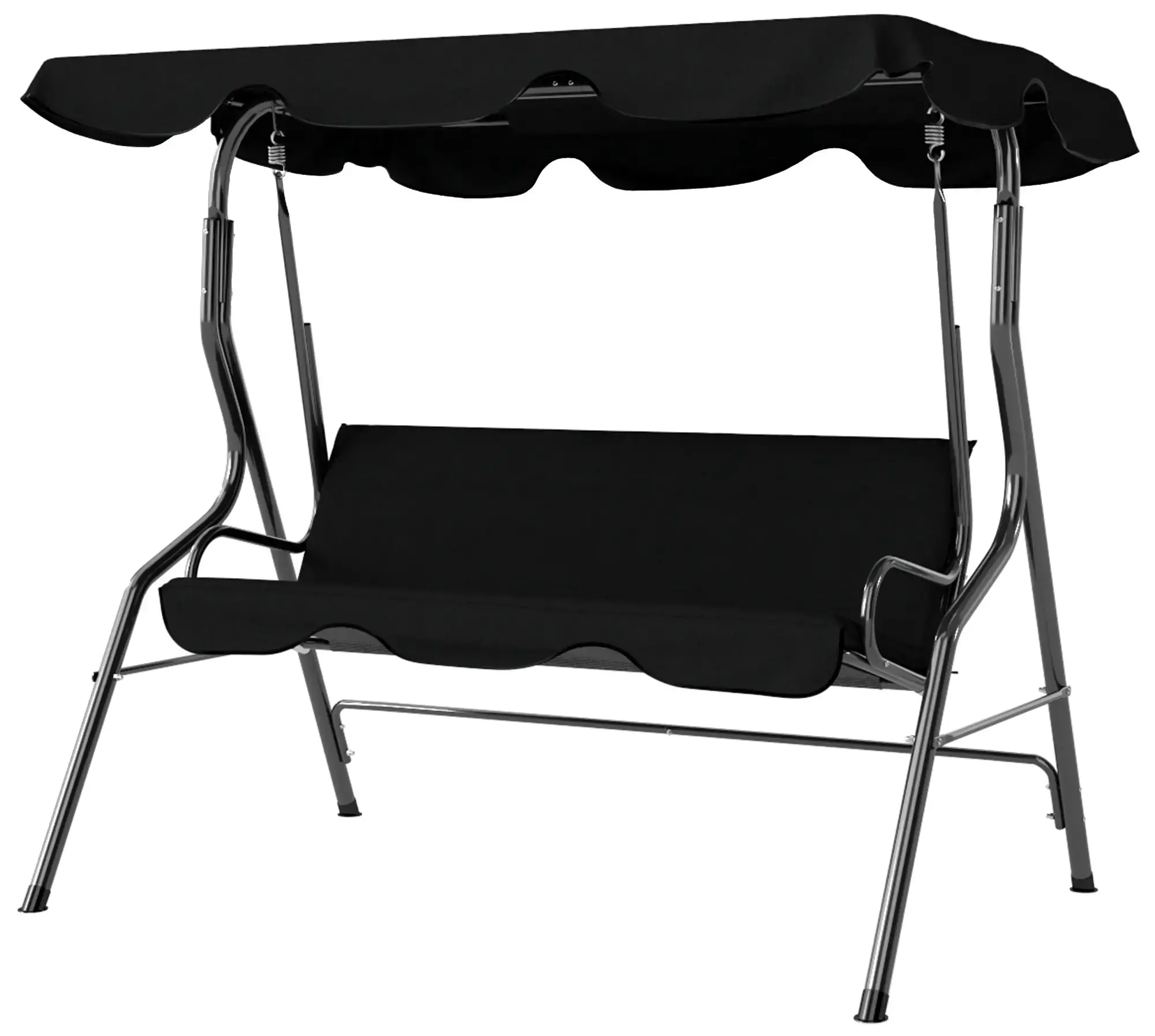 Садовые качели Outsunny 84A-118V01BK (Black)