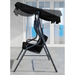 Садовые качели Outsunny 84A-118V01BK (Black) Thumb