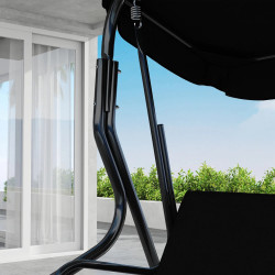 Садовые качели Outsunny 84A-118V01BK (Black) Thumb