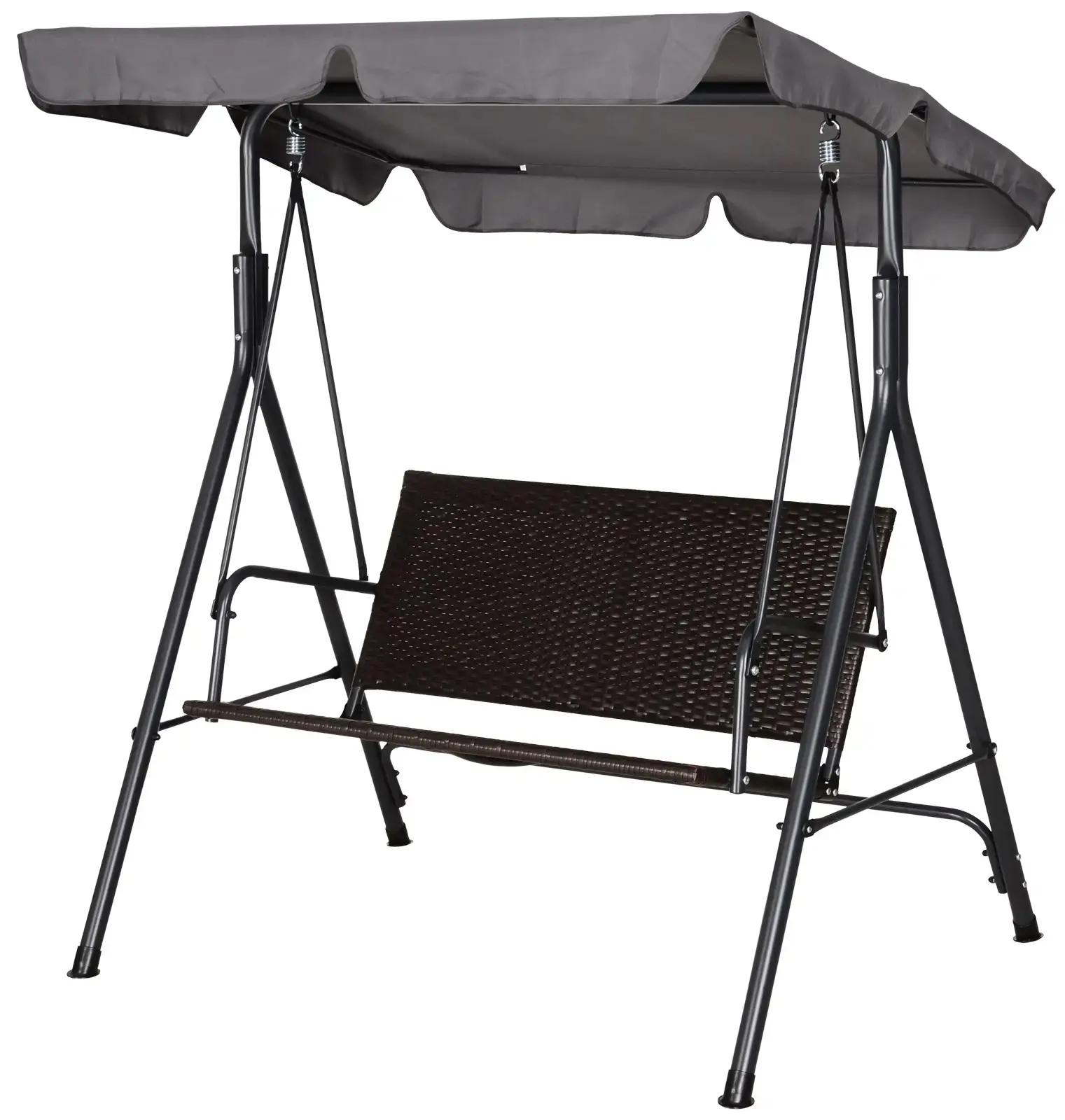 Садовые качели Outsunny 84A-138 (Brown/Grey) - 2