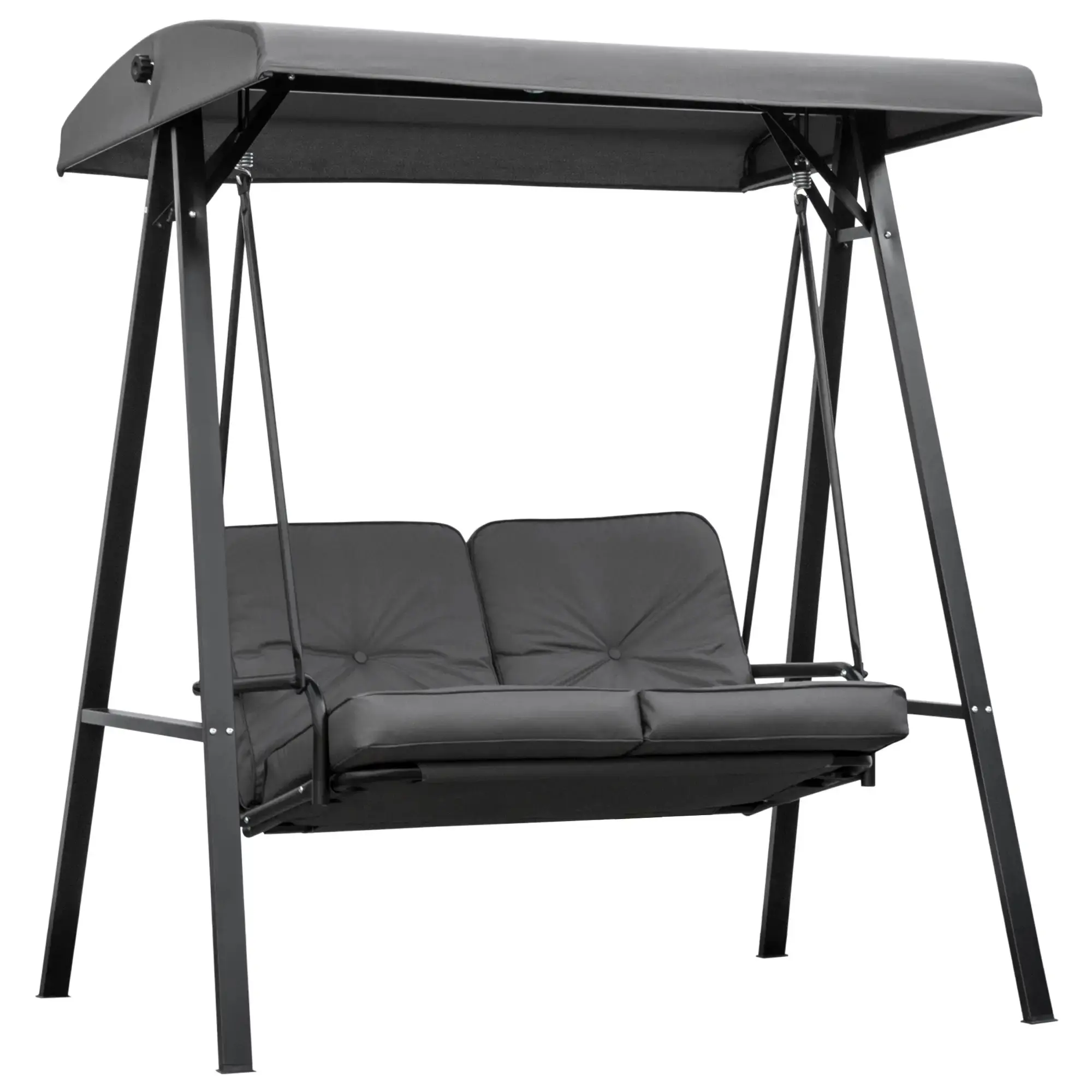 Садовые качели Outsunny 84A-158V01CG (Dark Grey) - 3