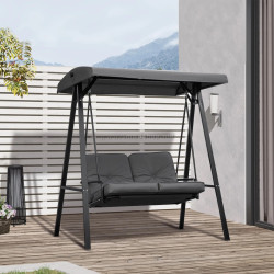 Садовые качели Outsunny 84A-158V01CG (Dark Grey)