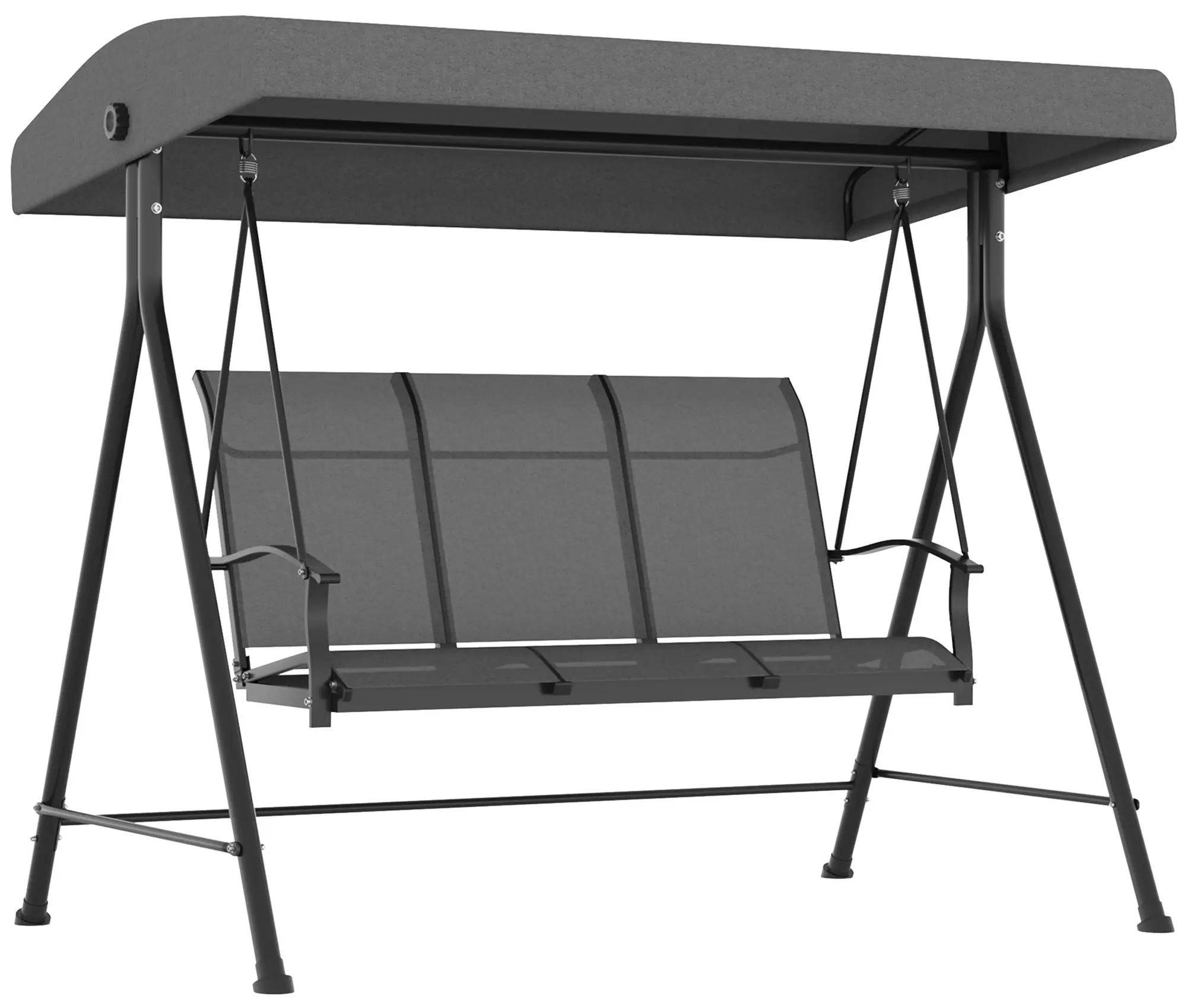 Садовые качели Outsunny 84A-255 (Dark Grey) - 2