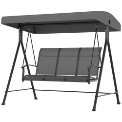 Садовые качели Outsunny 84A-255 (Dark Grey) Thumb