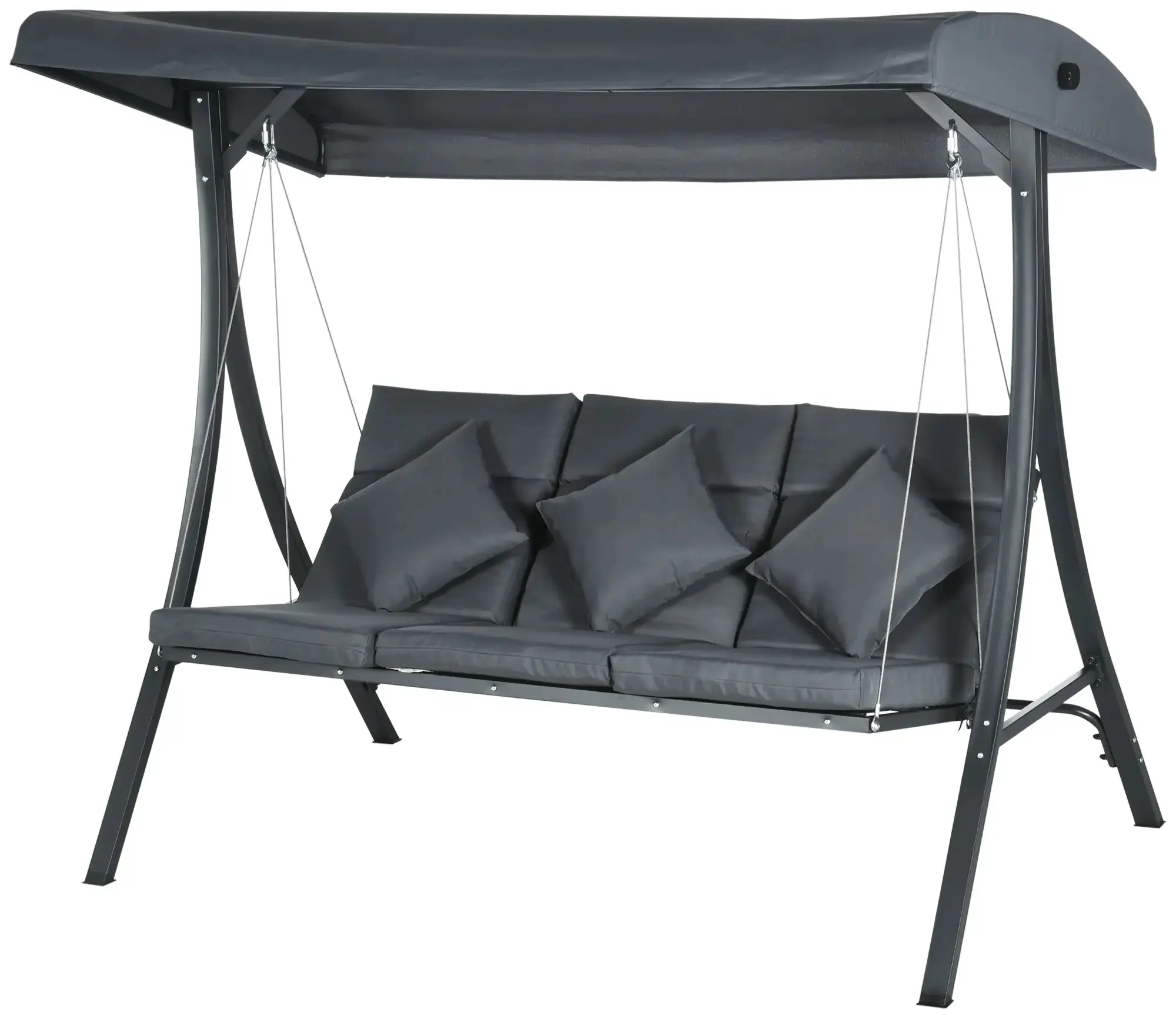 Leagan de gradina Outsunny 84A-269V00CG (Dark Grey) - 3