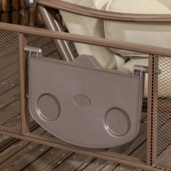 Leagan de gradina Outsunny 84A-270V00KK (Khaki/Brown) Thumb