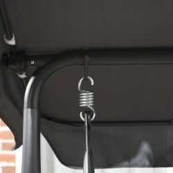 Leagan de gradina Outsunny 84A-277V00CG (Dark Brown/Grey) Thumb