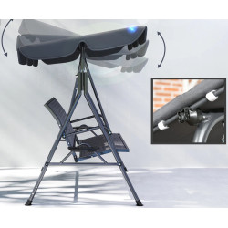Садовые качели Outsunny 84A-277V00GY (Grey) Thumb