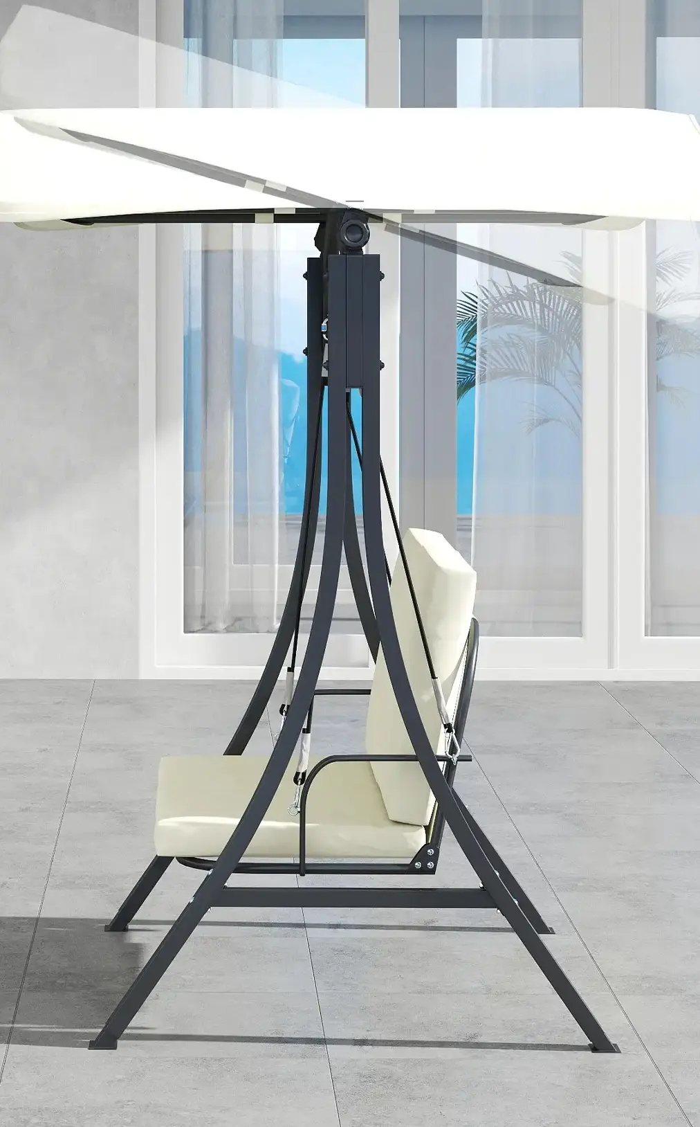 Садовые качели Outsunny 84A-337V00CW (Cream White)