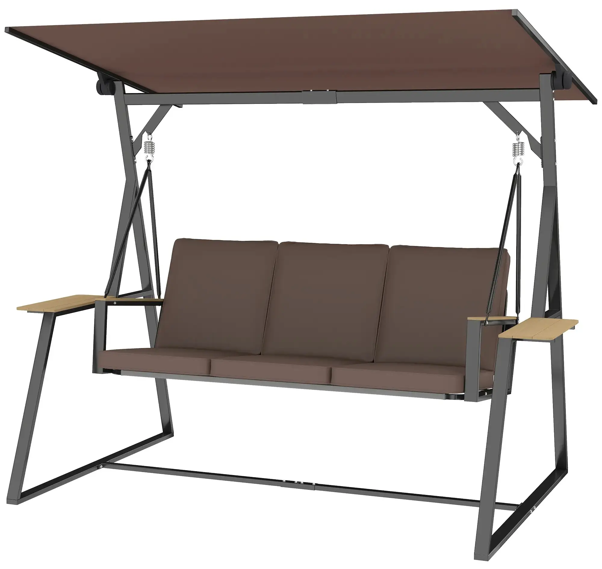 Садовые качели Outsunny 84A-383V00BN (Brown) - 3