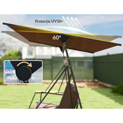 Садовые качели Outsunny 84A-383V00BN (Brown) Thumb