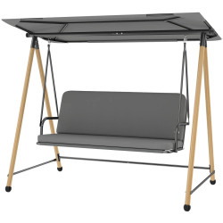 Садовые качели Outsunny 84A-389V00GY (Grey) Thumb