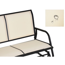 Scaun balansoar Outsunny 84A-076CW (Beige/Black) Thumb