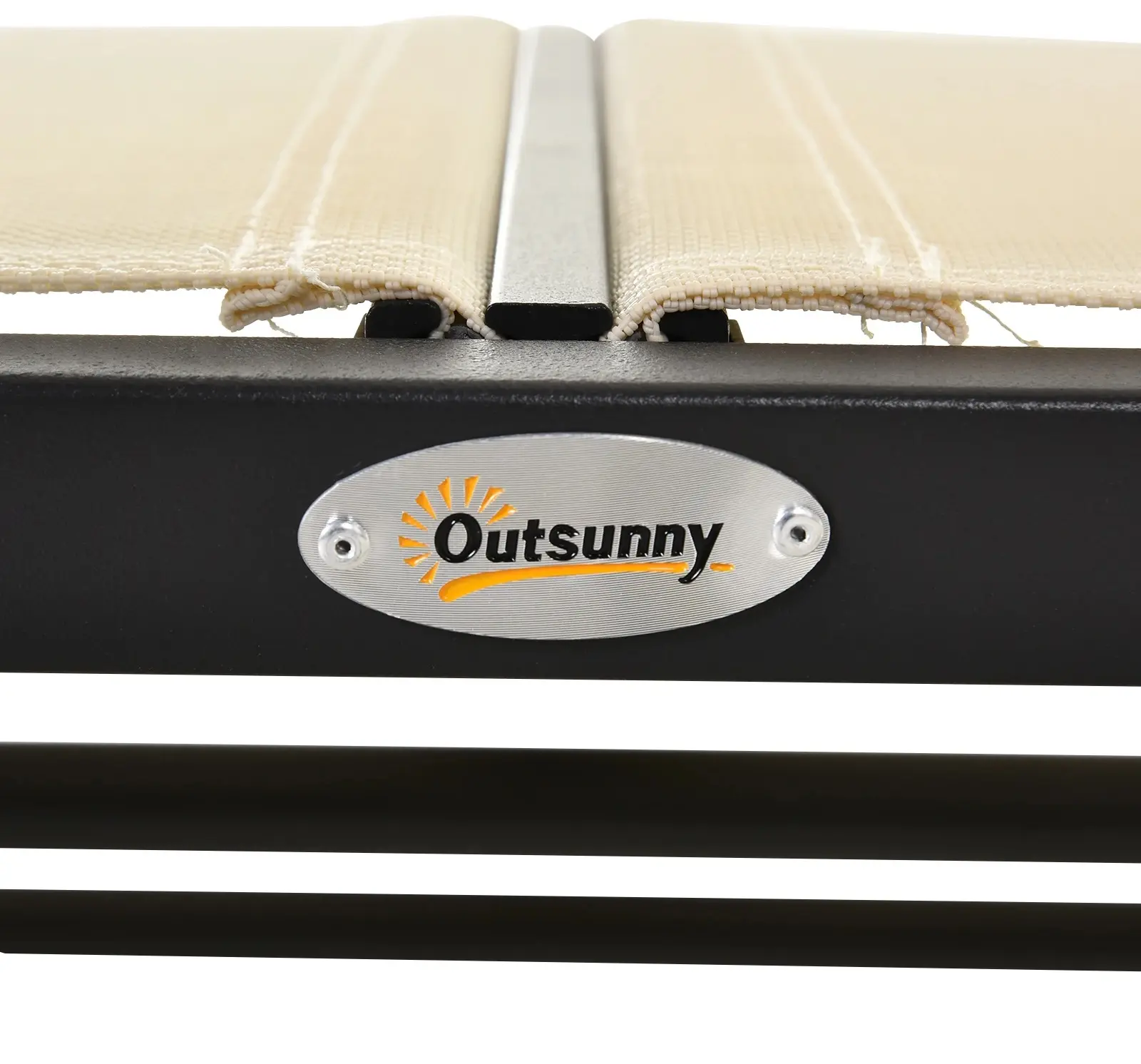 Scaun balansoar Outsunny 84A-076CW (Beige/Black) - 7