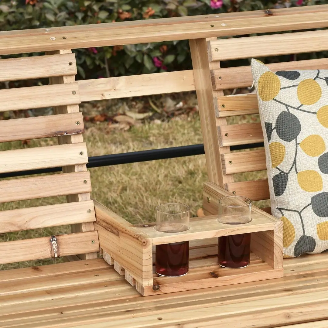 Scaun balansoar Outsunny 84A-147ND (Natural)