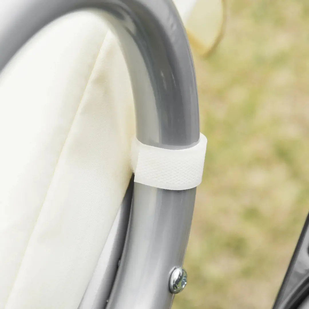 Scaun balansoar cu tent Outsunny 84A-051BG (Beige)