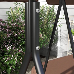 Scaun balansoar cu tent Outsunny 84A-054V05BN (Brown) Thumb