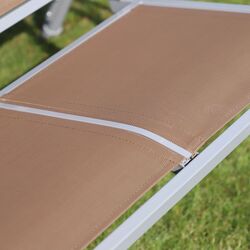 Скамья-качели с тентом Outsunny 84A-059BN (Brown) Thumb