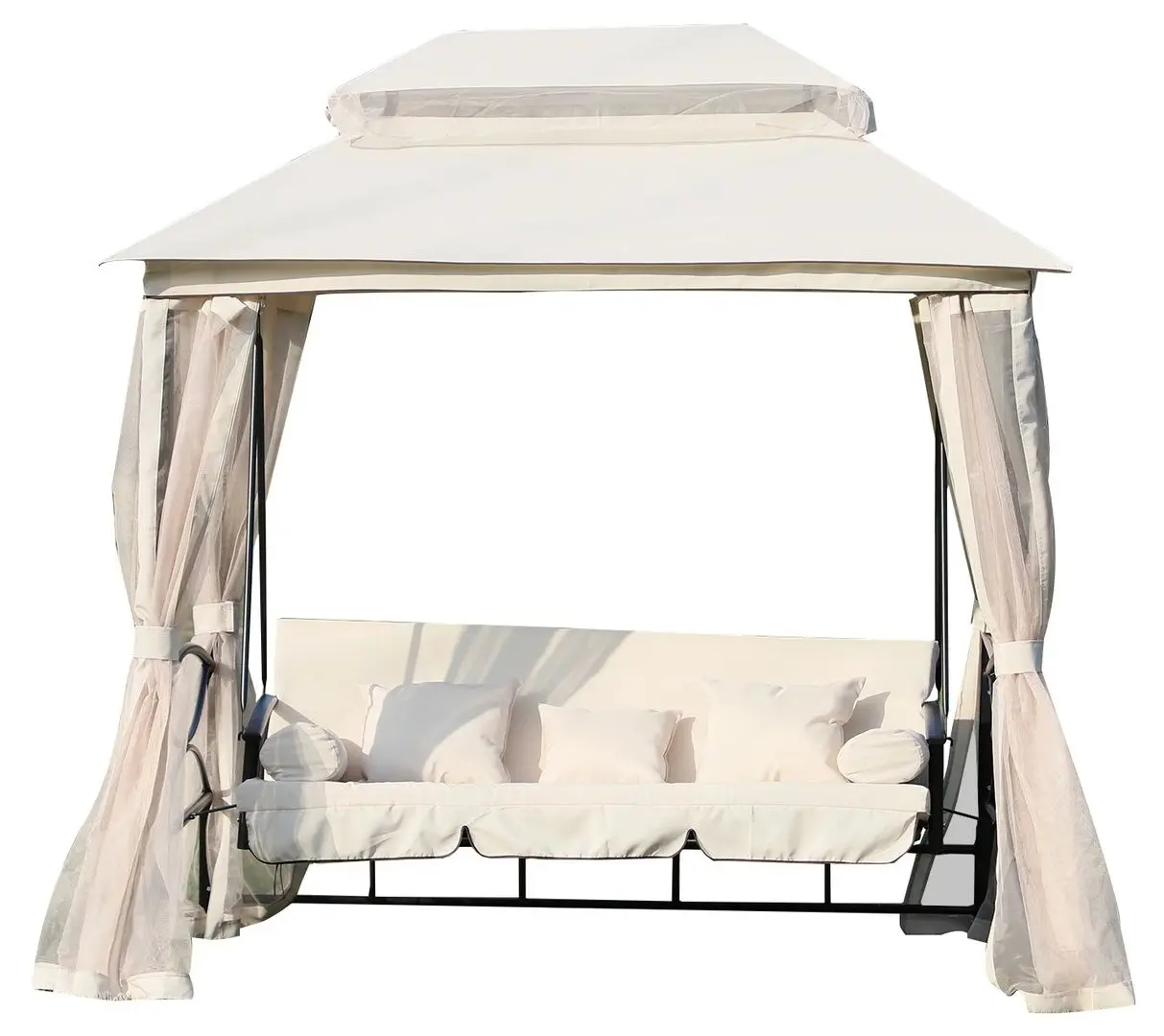 Scaun balansoar Outsunny 84A-102 (Beige)