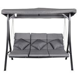 Scaun balansoar cu tent Outsunny 84A-139 (Grey) Thumb