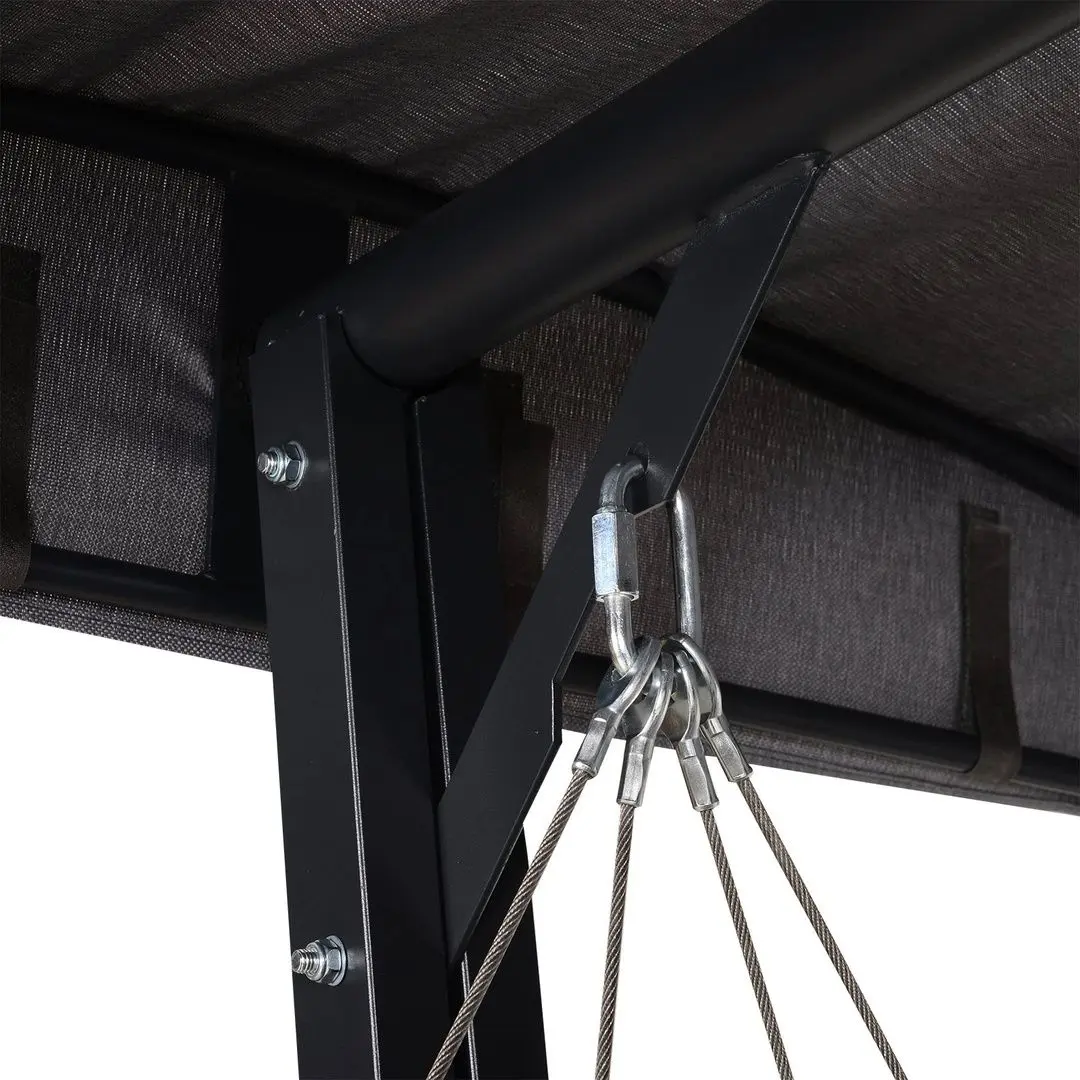 Scaun balansoar cu tent Outsunny 84A-139 (Grey)