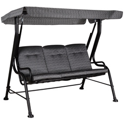 Scaun balansoar cu tent Outsunny 84A-140BK (Black) Thumb