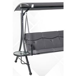 Scaun balansoar Outsunny 84A-162 (Grey/Black) Thumb