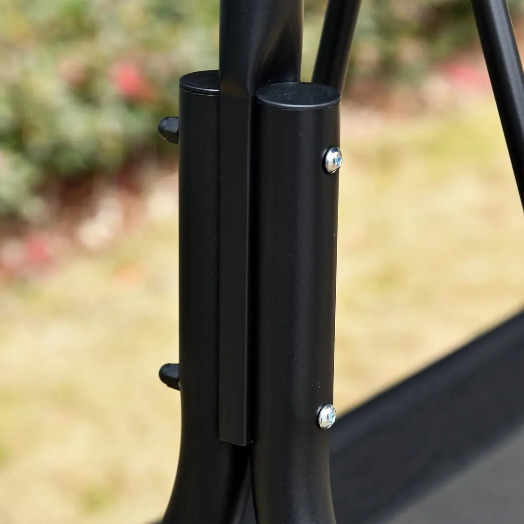 Scaun balansoar cu tent Outsunny 84A-181BK (Black)