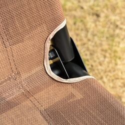 Scaun balansoar cu tent Outsunny 84A-181BN (Brown) Thumb