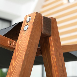 Scaun balansoar cu tent Outsunny 84A-239 (Grey) Thumb