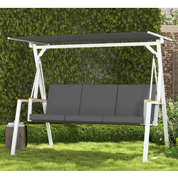 Скамья-качели с тентом Outsunny 84A-315V00CG (Grey)