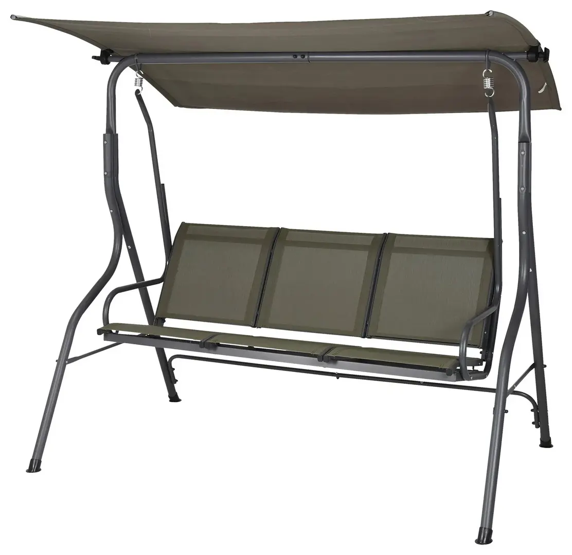 Скамья-качели с тентом Progarden 08665 (Grey) - 2