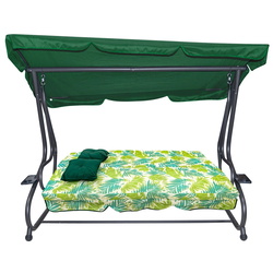 Scaun balansoar Ramiz 8011 Palm Leaves (Green) Thumb