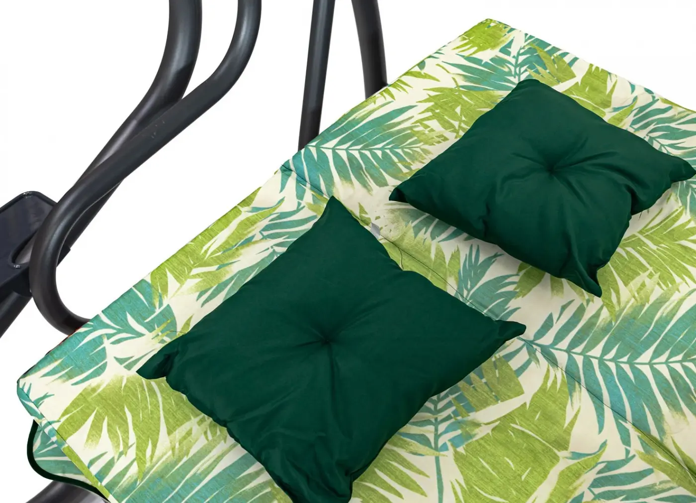 Scaun balansoar Ramiz 8011 Palm Leaves (Green)