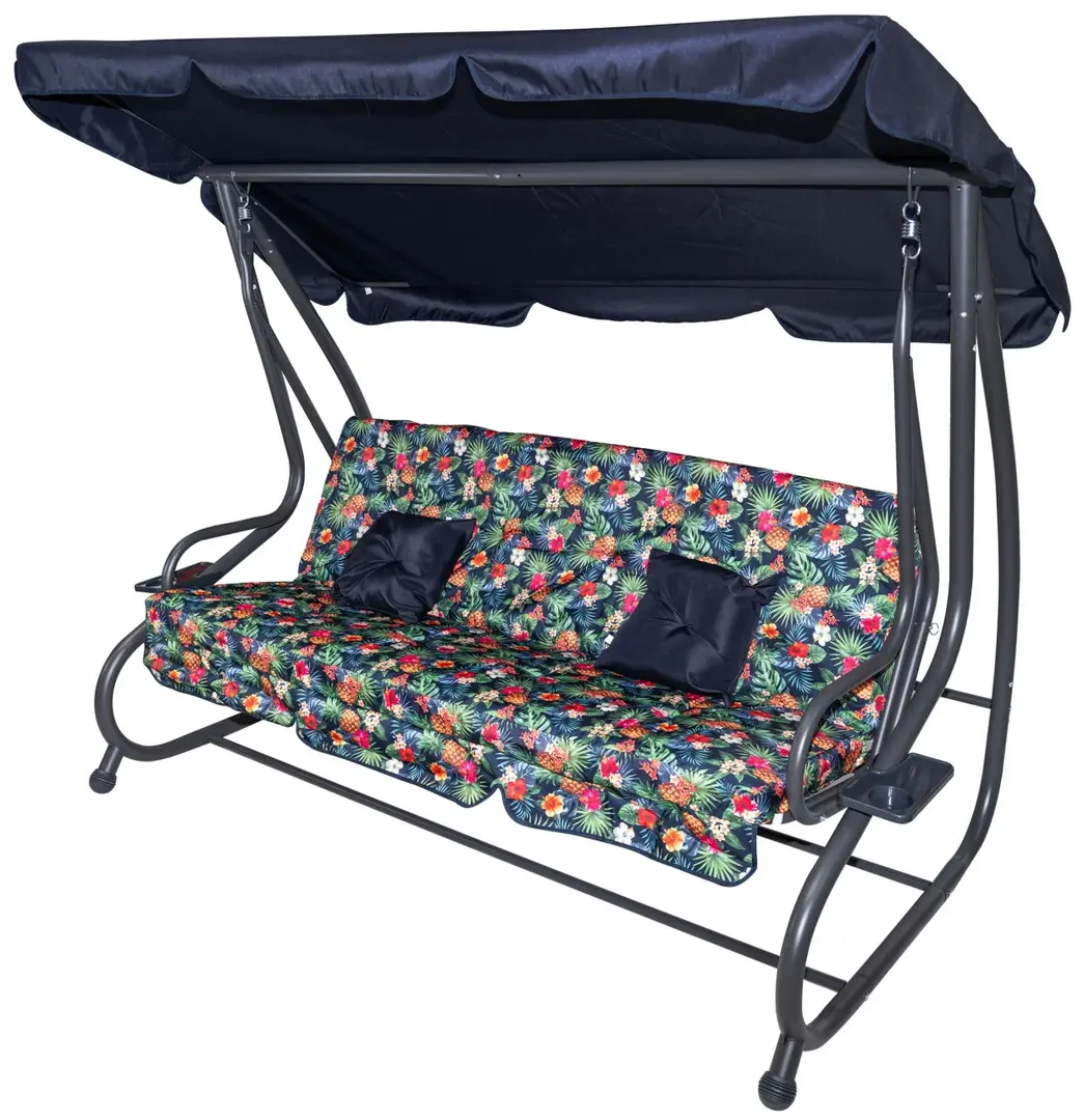 Скамья-качели с тентом Ramiz 8011 Tropic (Blue) - 2