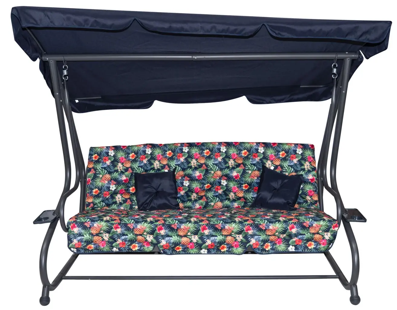 Скамья-качели с тентом Ramiz 8011 Tropic (Blue) - 3