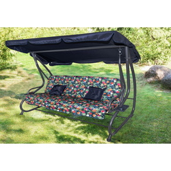 Скамья-качели с тентом Ramiz 8011 Tropic (Blue)