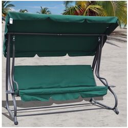 Скамья-качели с тентом Ramiz 8011 ZIE (Green) Thumb