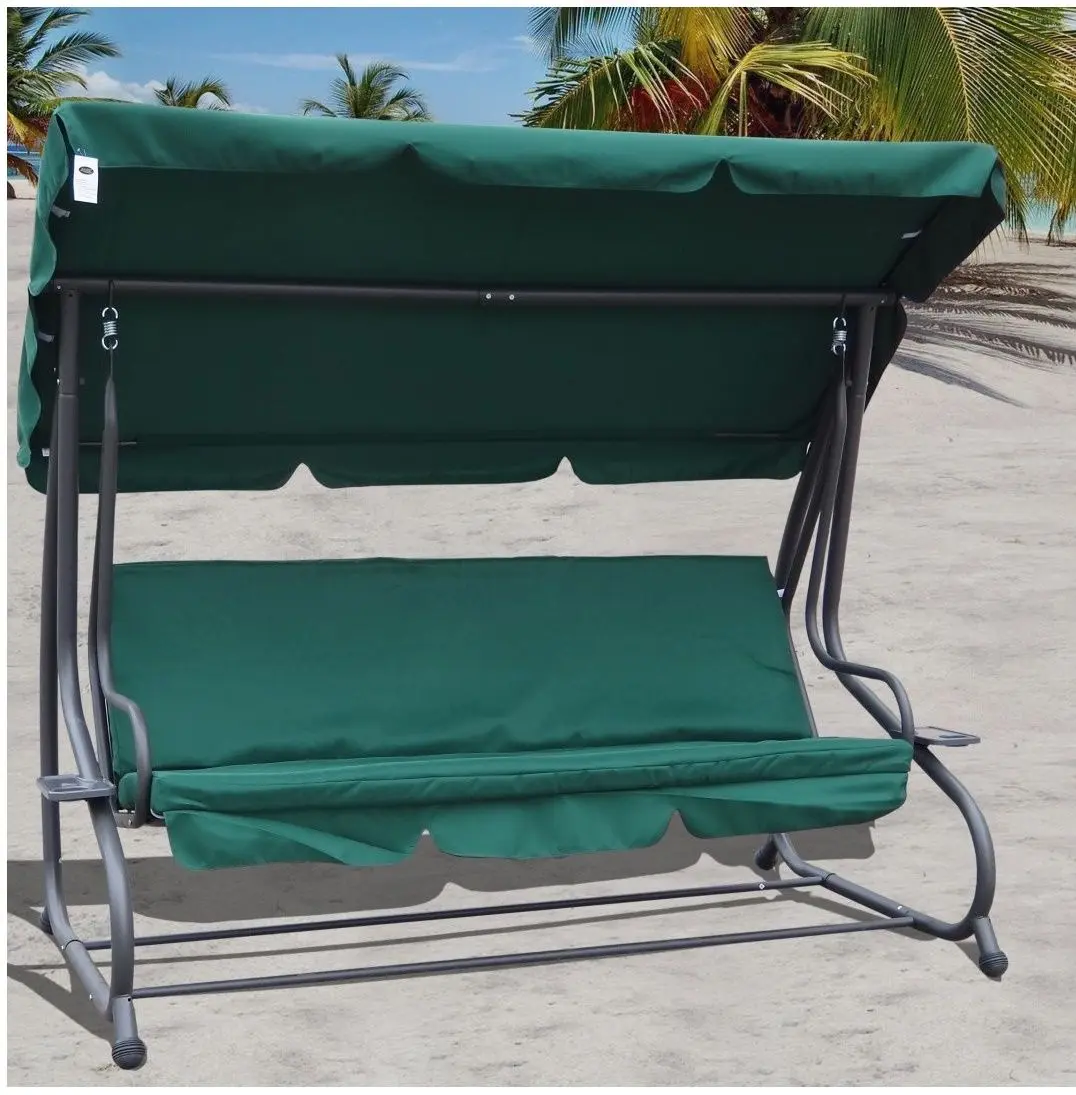 Скамья-качели с тентом Ramiz 8011 ZIE (Green)