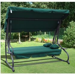 Скамья-качели с тентом Ramiz 8011 ZIE (Green) Thumb