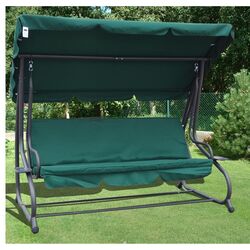 Скамья-качели с тентом Ramiz 8011 ZIE (Green) Thumb