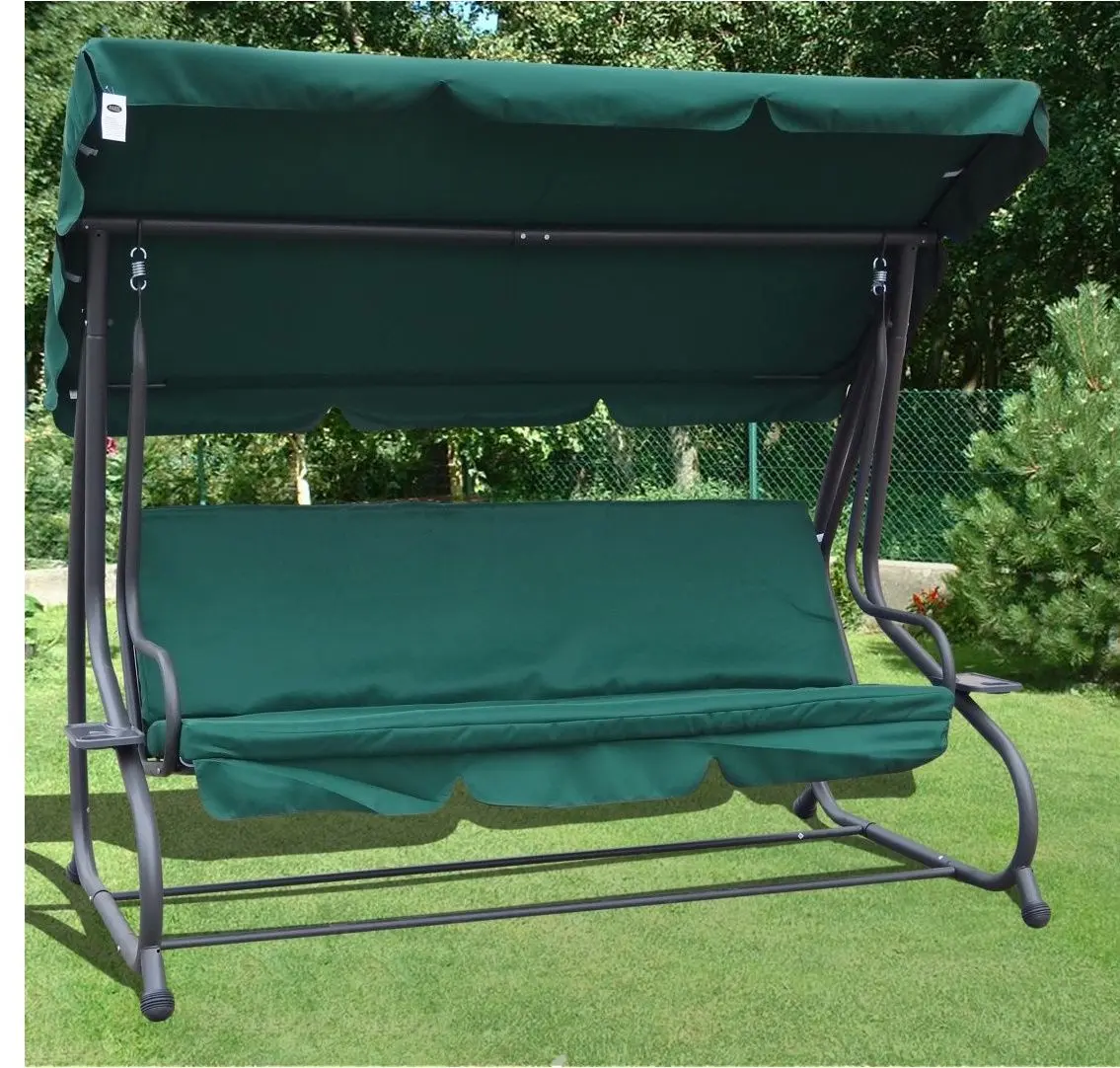 Скамья-качели с тентом Ramiz 8011 ZIE (Green)