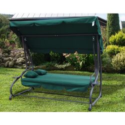 Скамья-качели с тентом Ramiz 8011 ZIE (Green) Thumb