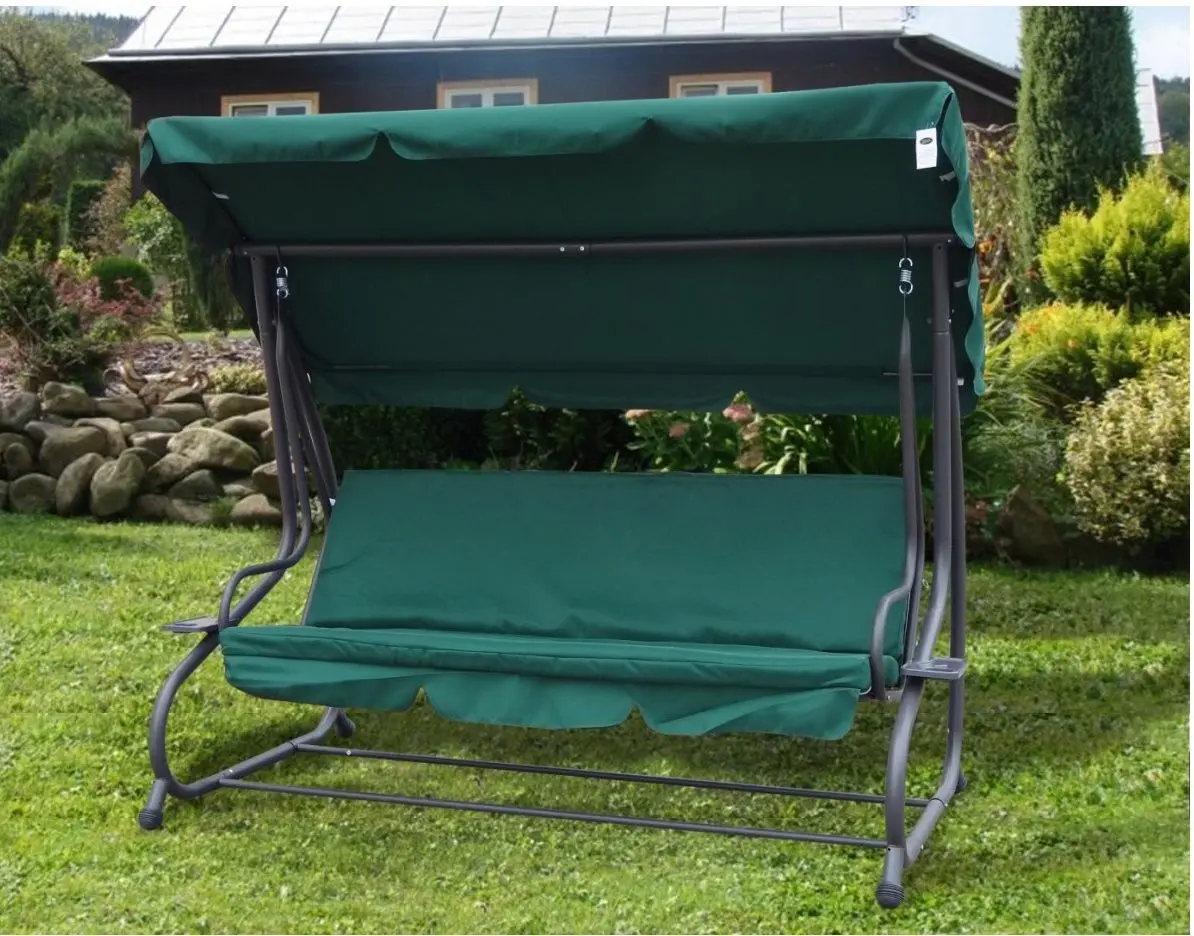 Скамья-качели с тентом Ramiz 8011 ZIE (Green)